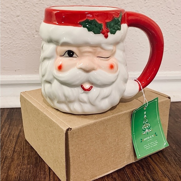 NWT Santa Beard Mug - Picture 1 of 4